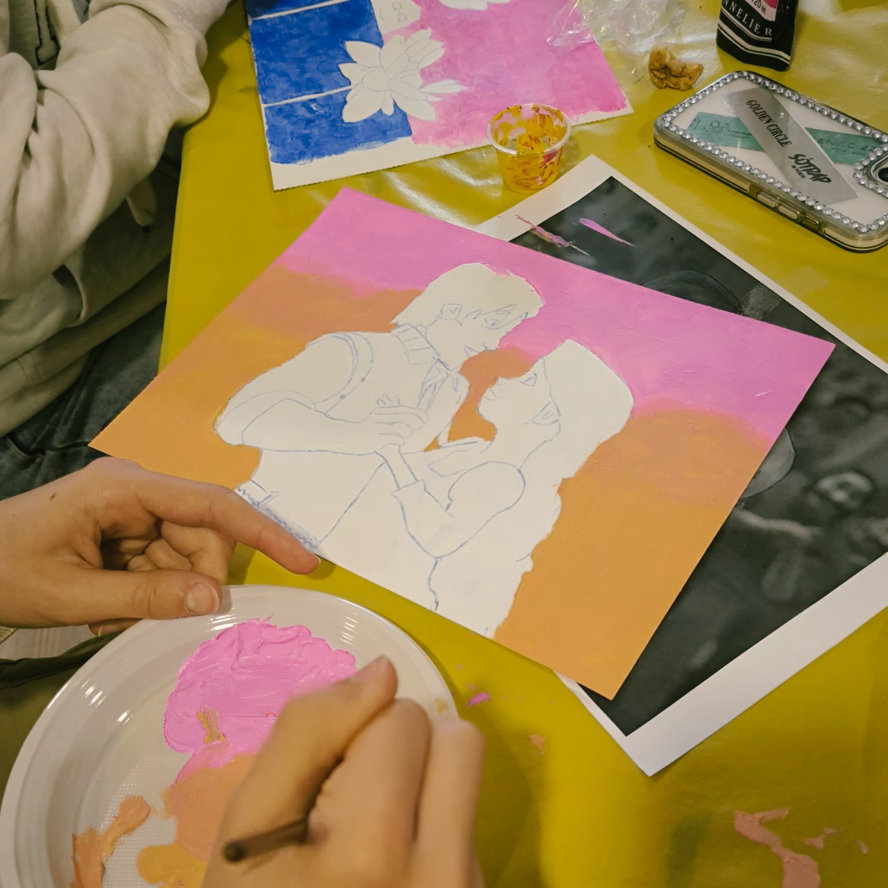 Workshop de Pintura em Acrílico: Experiência de Grupo | Antero de Quental