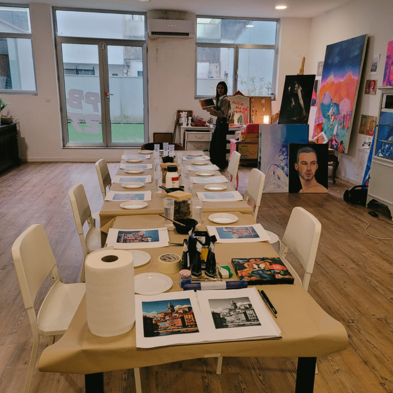 Workshop de Pintura em Acrílico: Experiência de Grupo | Antero de Quental