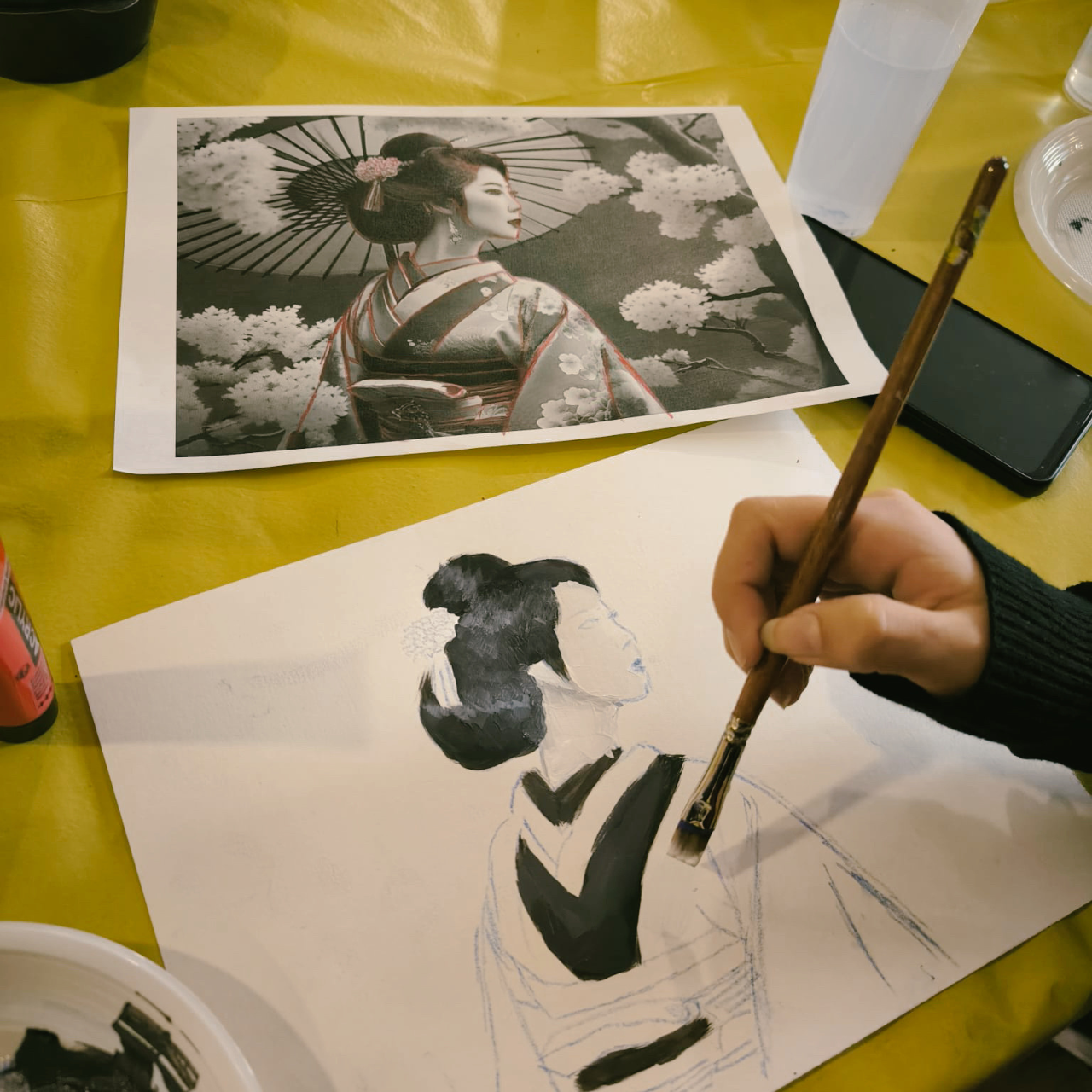 Workshop de Pintura em Acrílico: Experiência de Grupo | Antero de Quental