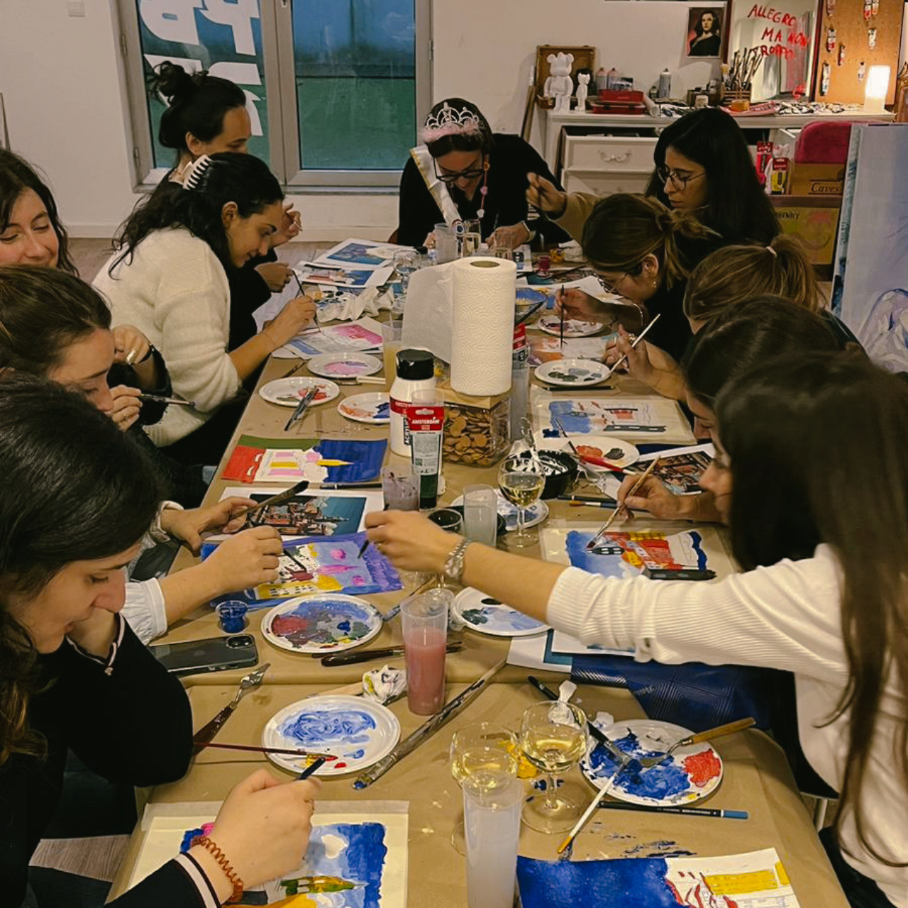 Workshop de Pintura em Acrílico: Experiência de Grupo | Antero de Quental