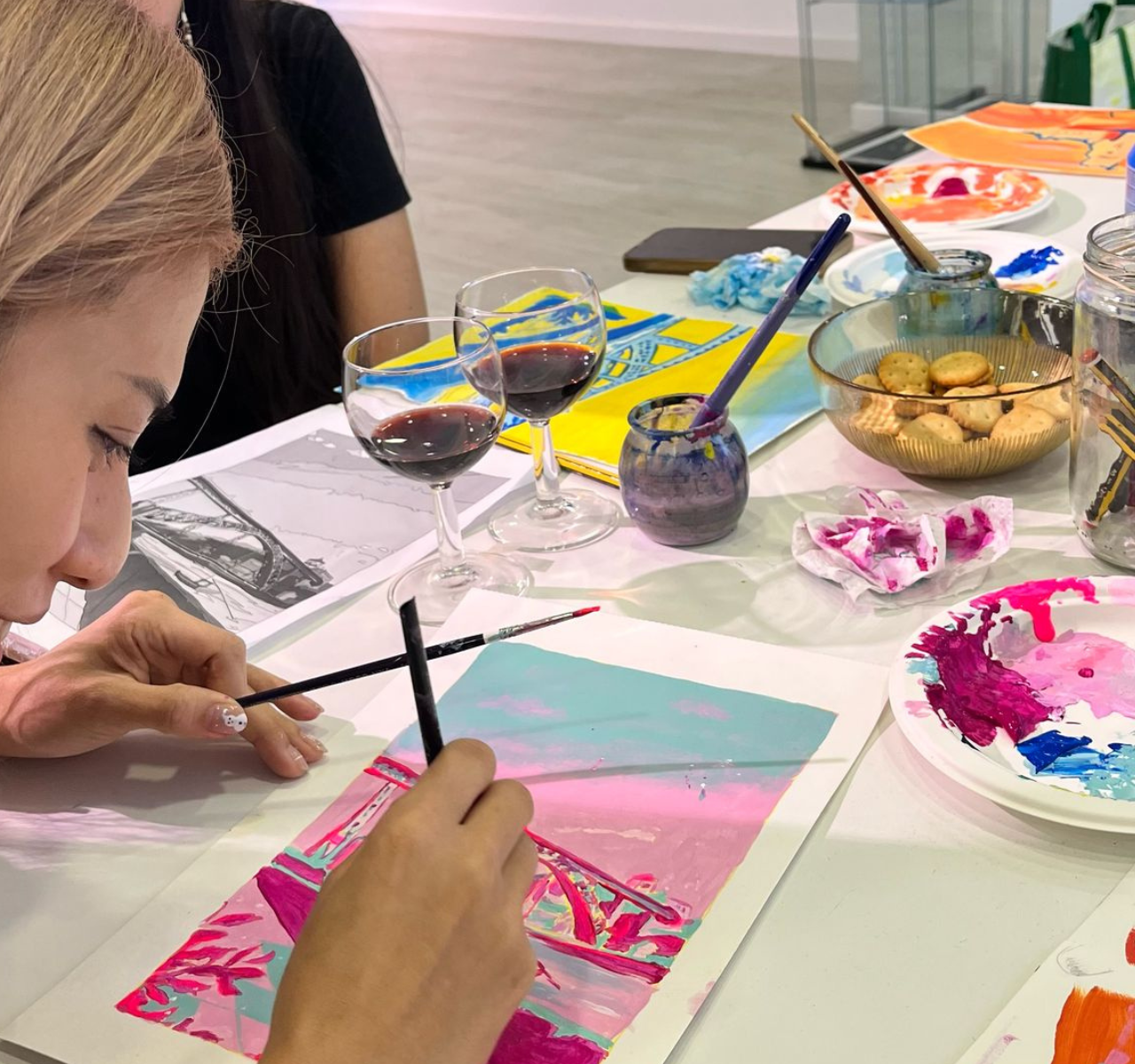 Workshop de Pintura em Acrílico: Experiência de Grupo | Antero de Quental