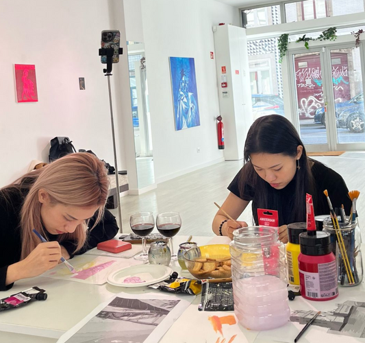 Workshop de Pintura em Acrílico: Experiência de Grupo | Antero de Quental