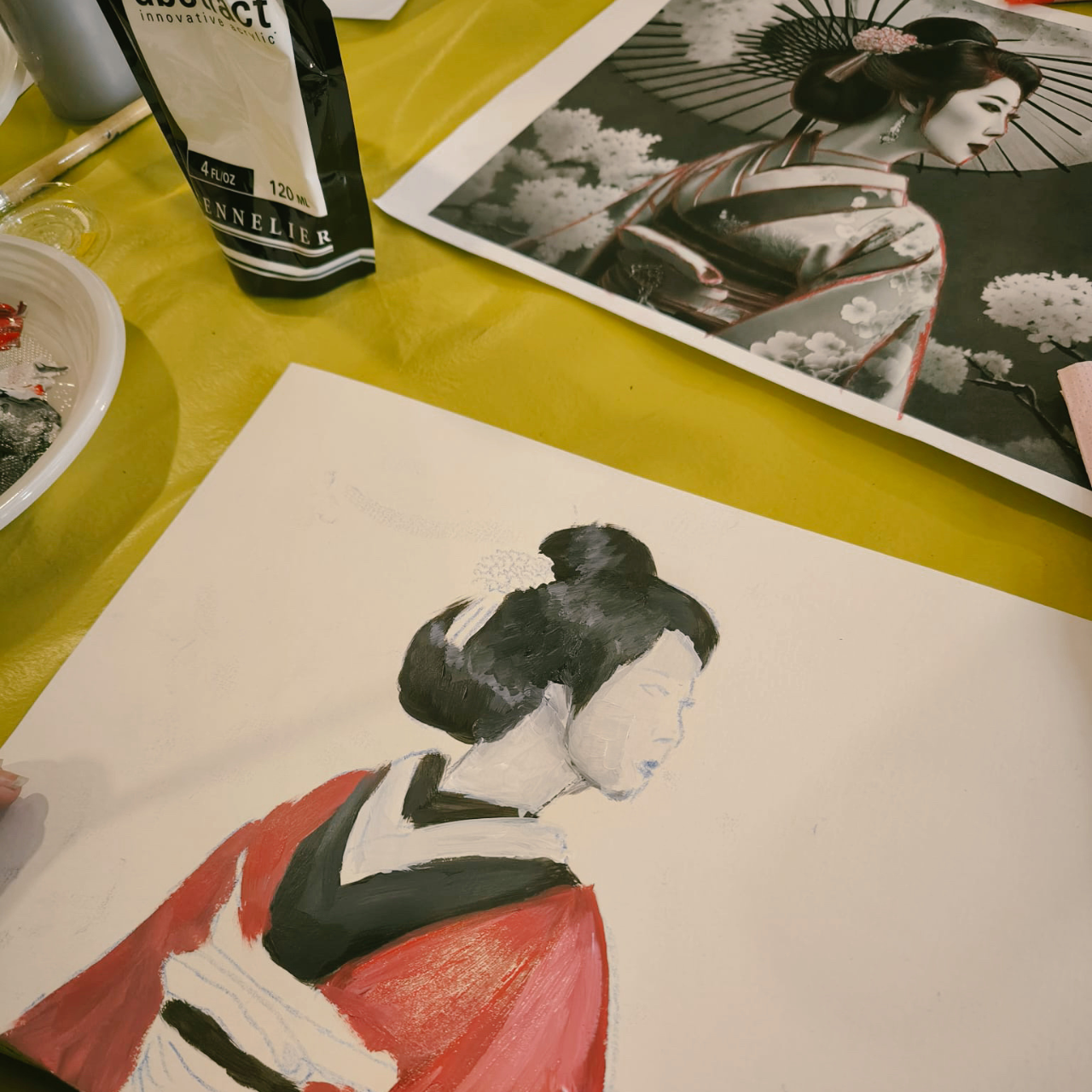 Workshop de Pintura em Acrílico: Experiência de Grupo | Antero de Quental