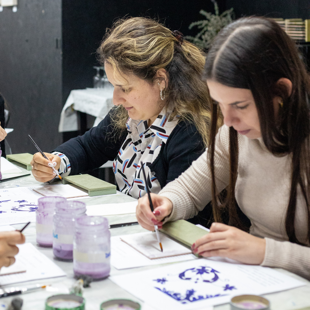 Tile Painting Workshop in Downtown Porto | Antero de Quental