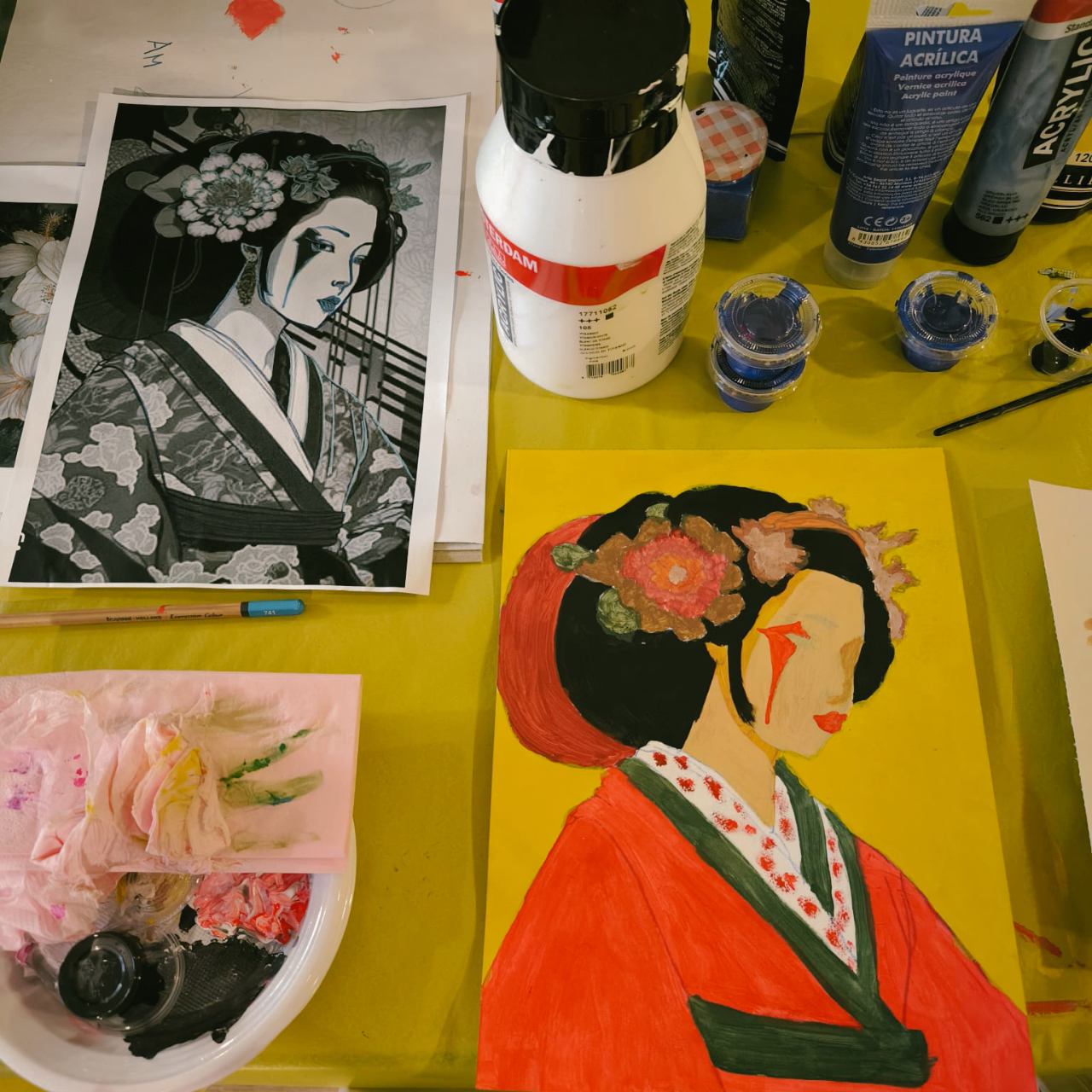 Workshop de Pintura em Acrílico: Experiência de Grupo | Antero de Quental