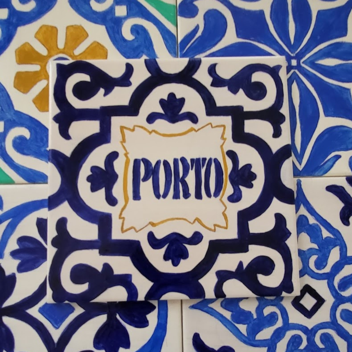 Tile Painting Workshop in Downtown Porto | Bainharia