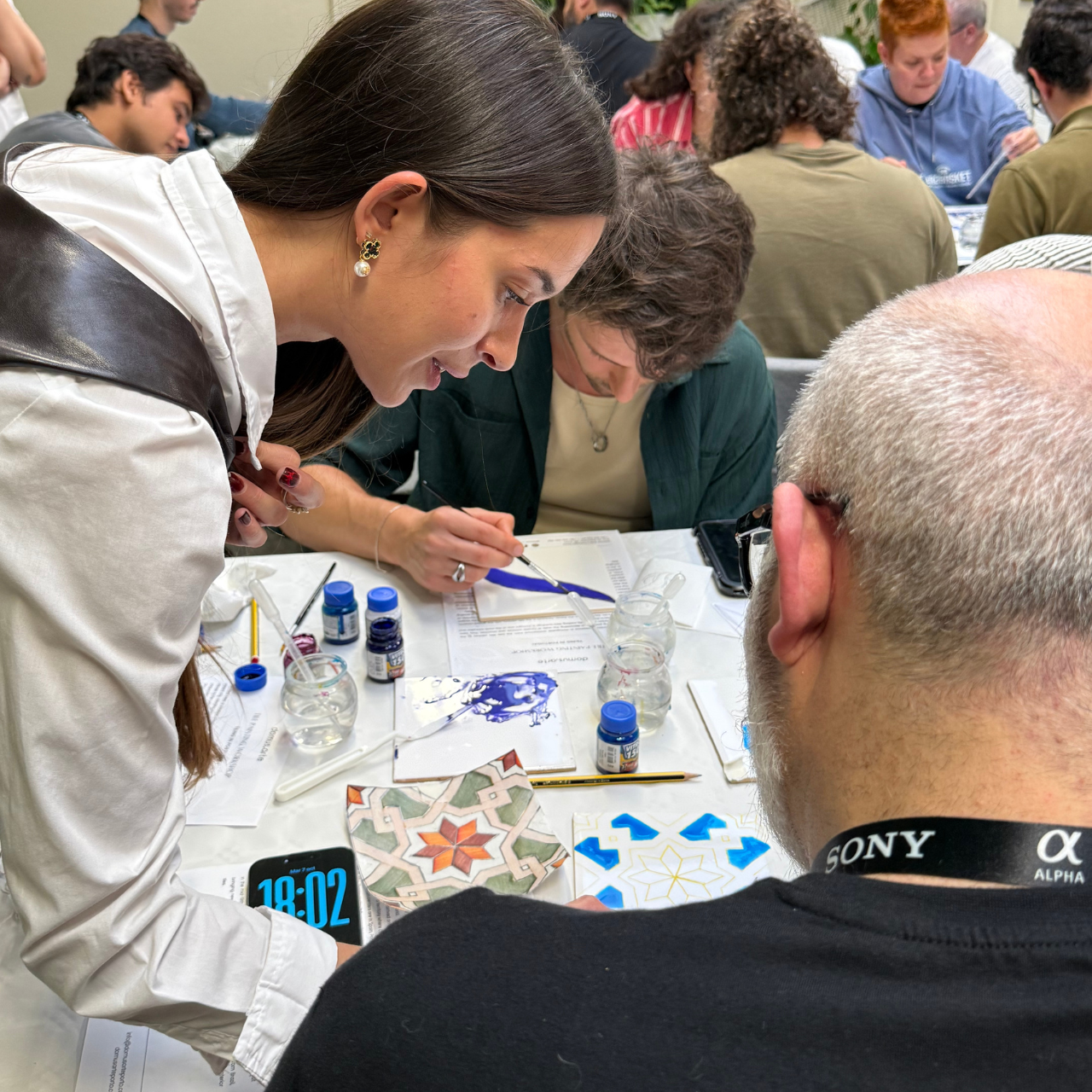 Tile Painting Workshop with Porto Wine (Lapa)