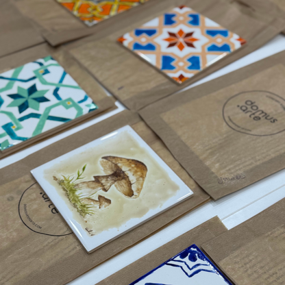 Tile Painting Workshop with Porto Wine (Lapa)