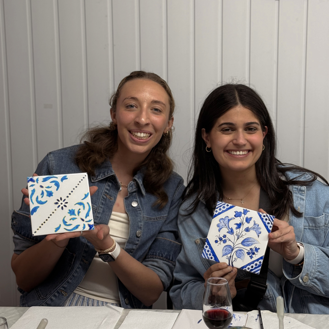 Tile Painting Workshop with Porto Wine (Lapa)