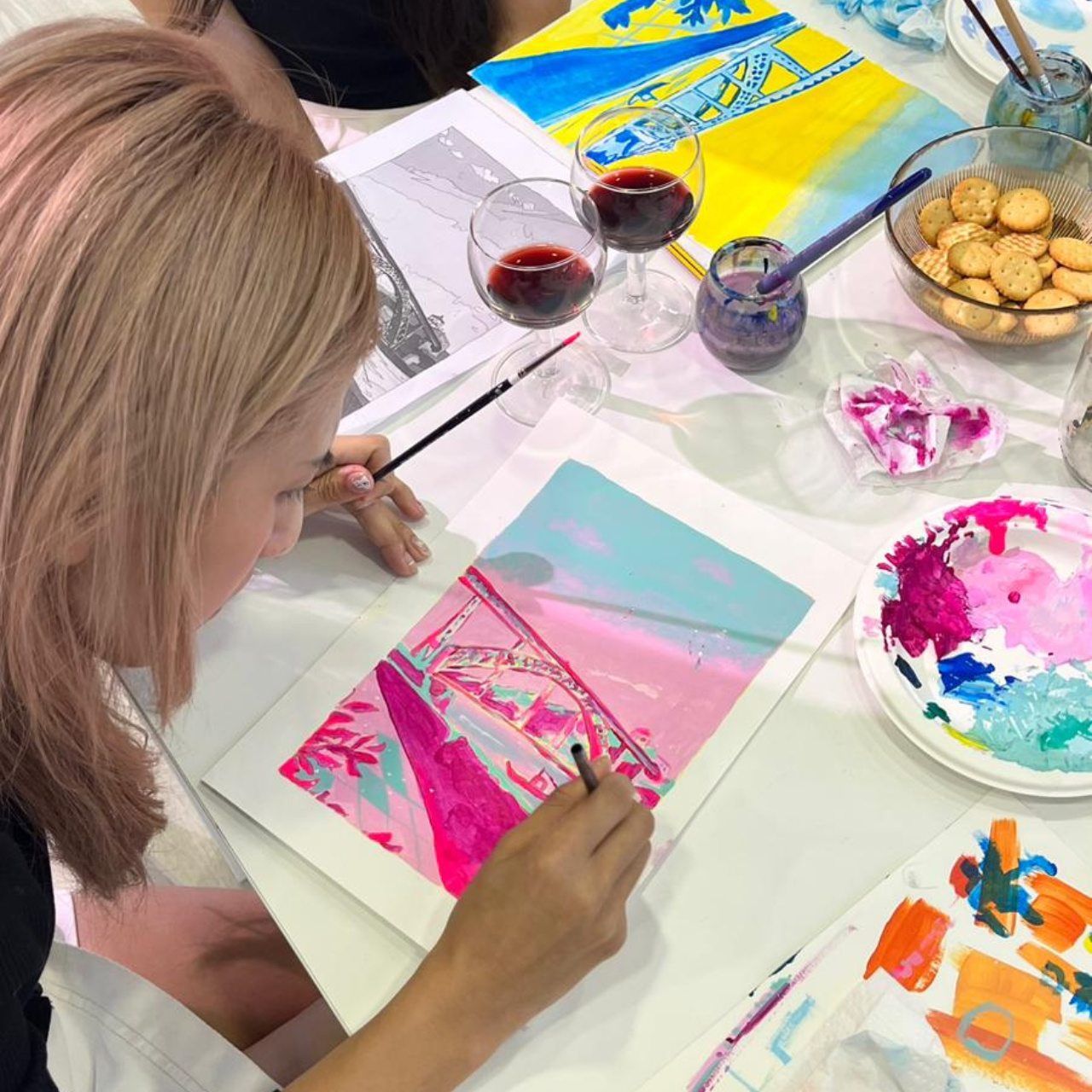 Acrylic Painting Workshop: Amazing Group or Individual Experience 