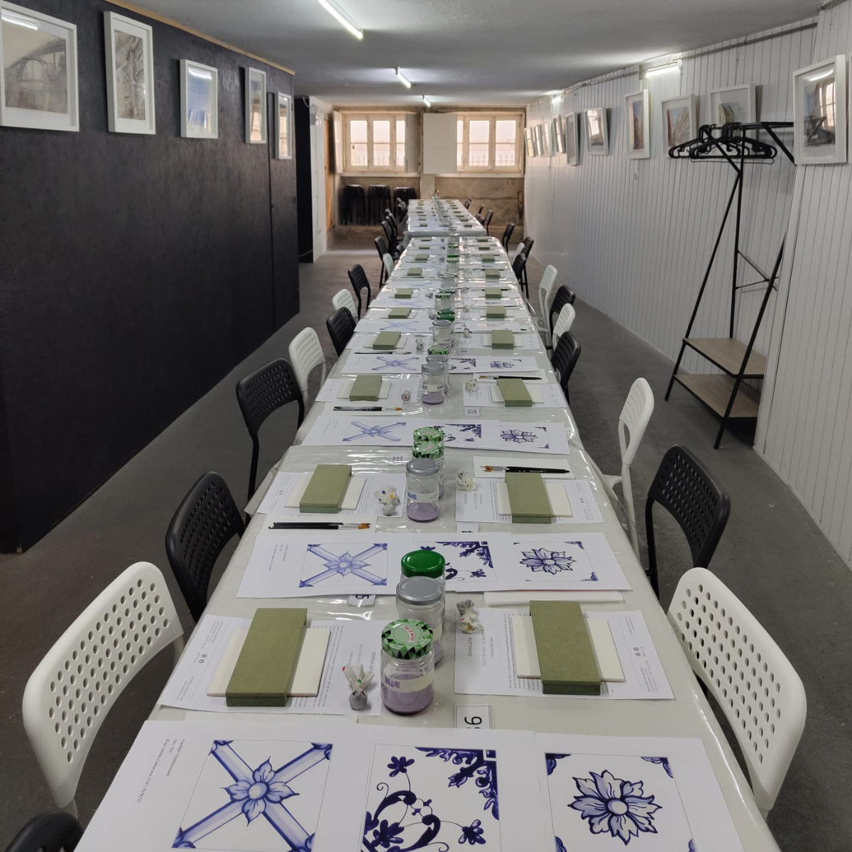 Tile Painting Workshop in Downtown Porto | Bainharia