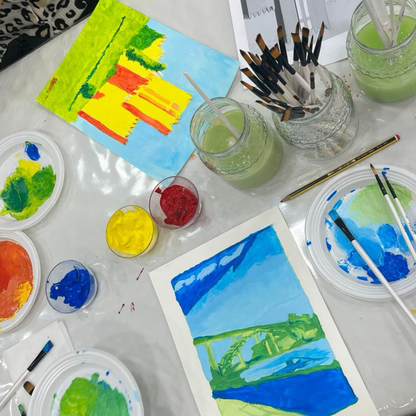 Acrylic Painting Workshop: Amazing Group or Individual Experience 
