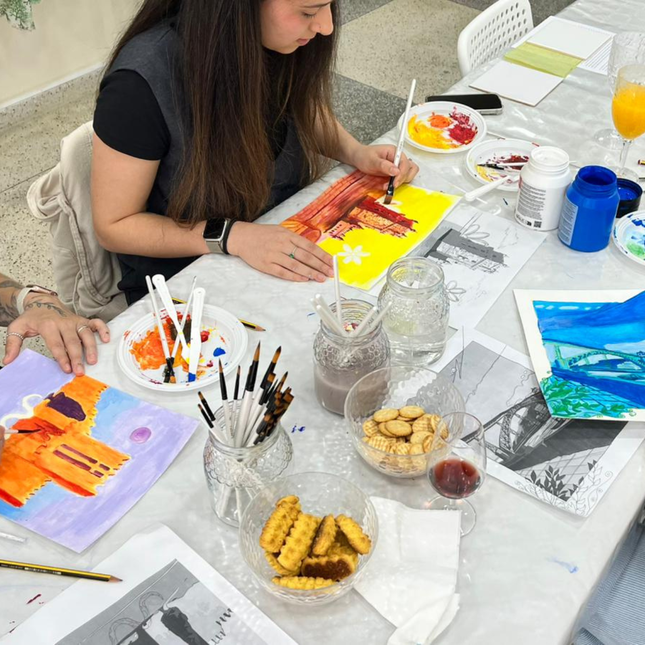 Acrylic Painting Workshop: Amazing Group or Individual Experience 