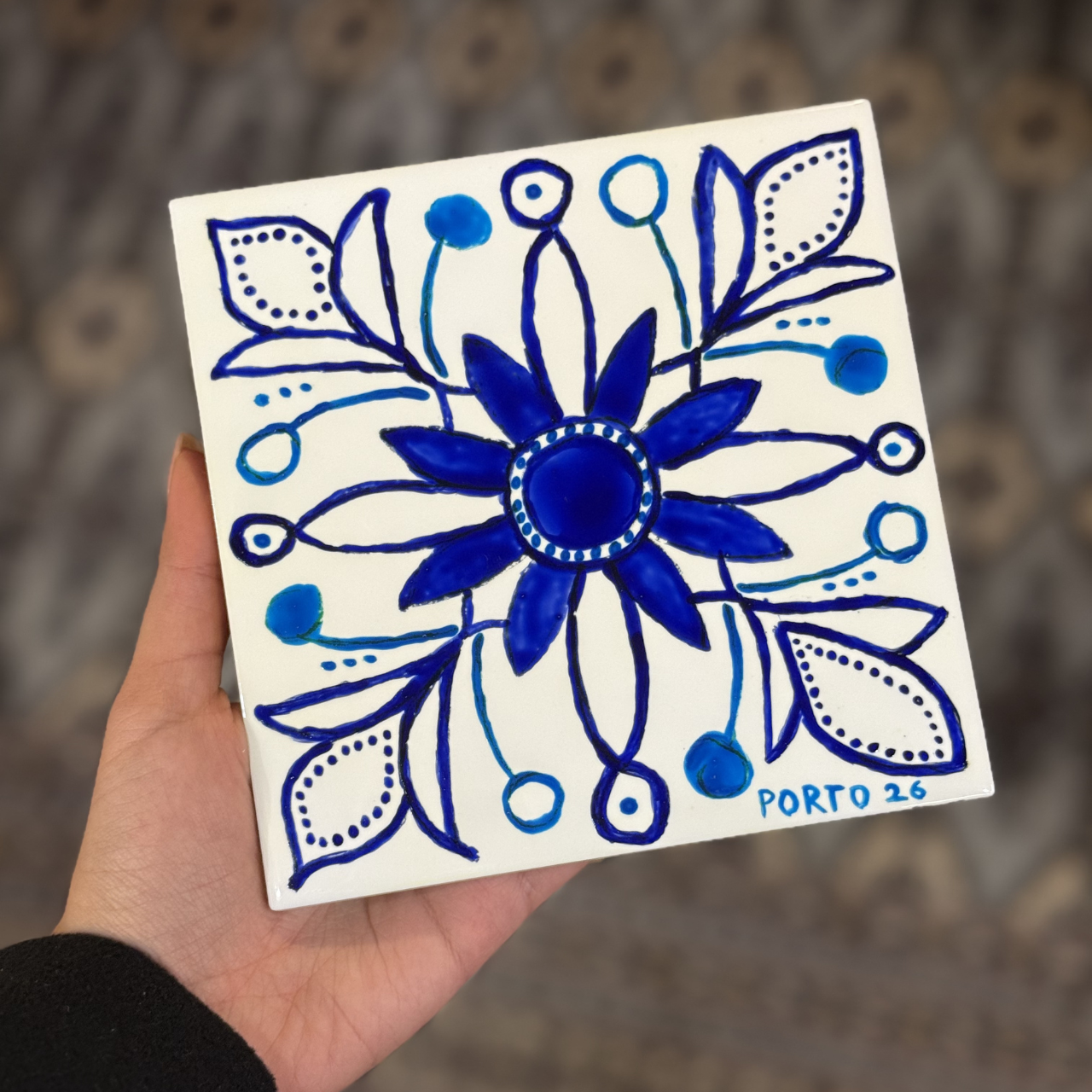 Tile Painting Workshop with Porto Wine (Sé do Porto)
