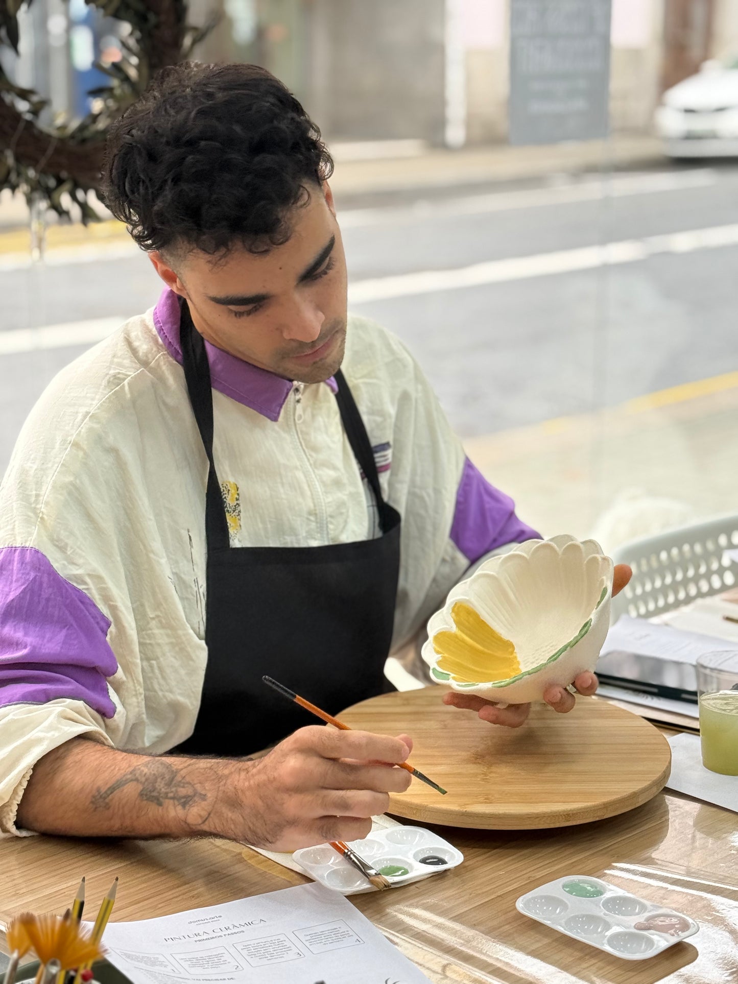 Pintura em Cerâmica na Baixa do Porto – Antero de Quental