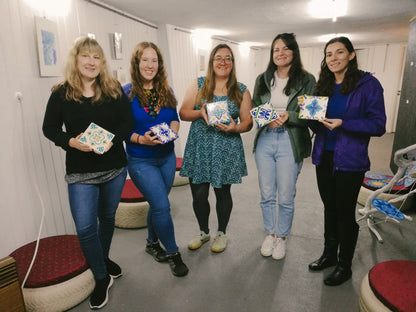 Tile Painting Workshop in Downtown Porto