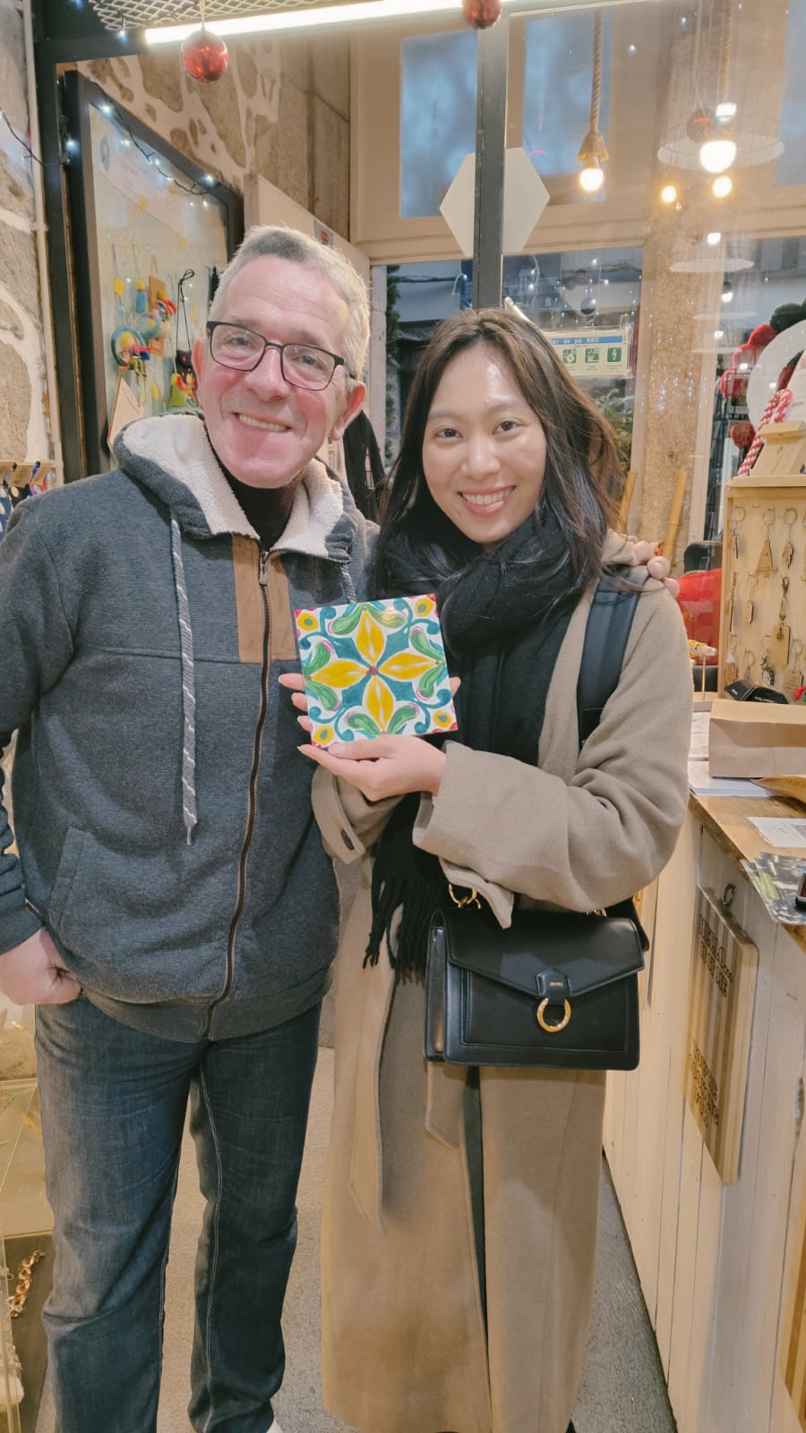 Tile Painting Workshop in Downtown Porto