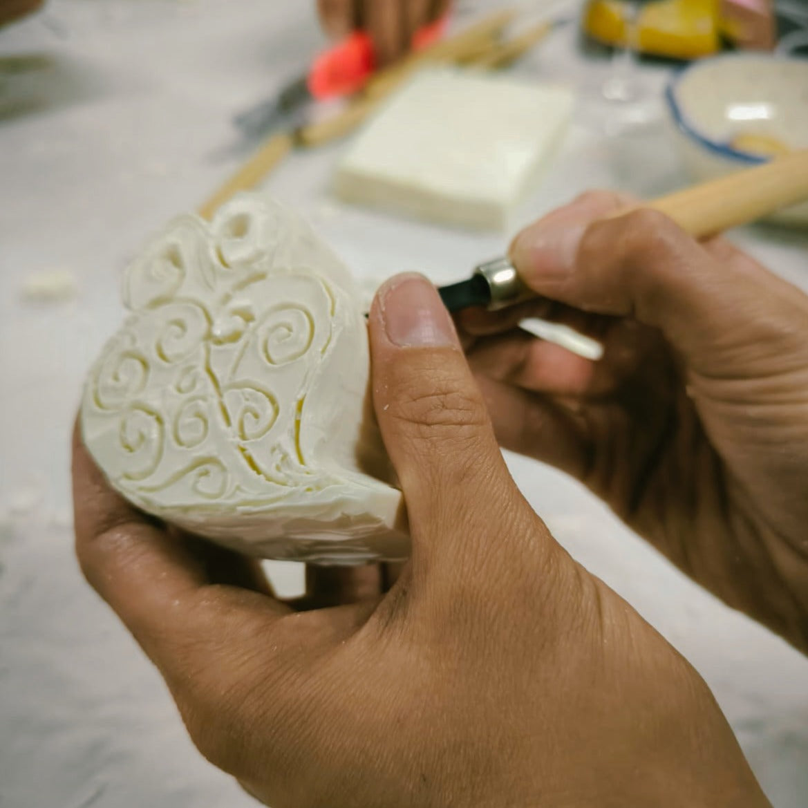 Soap Sculpting Workshop: Discover the Art at Rua da Alegria